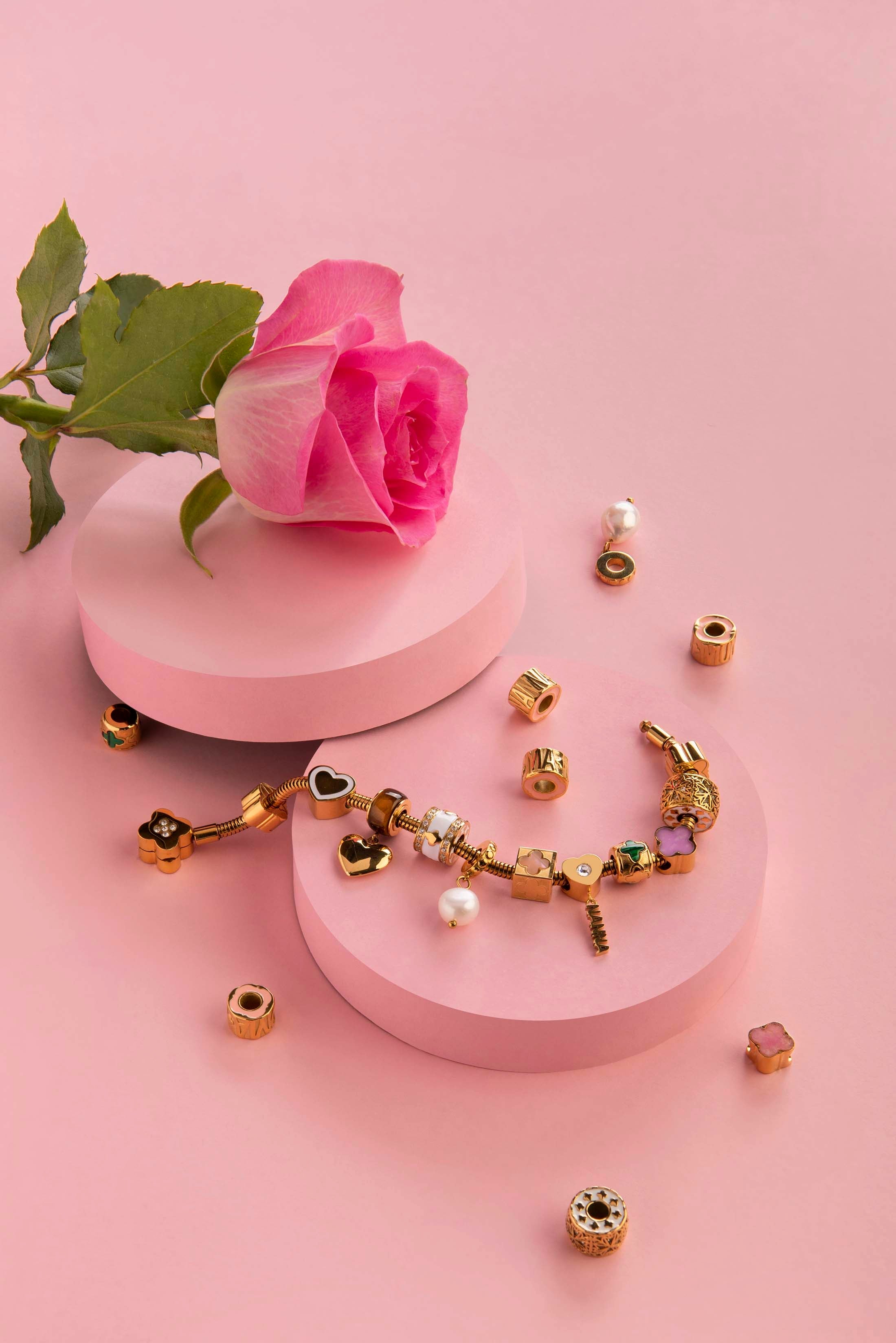 Carisma Token Charm Bracelet Gift Set