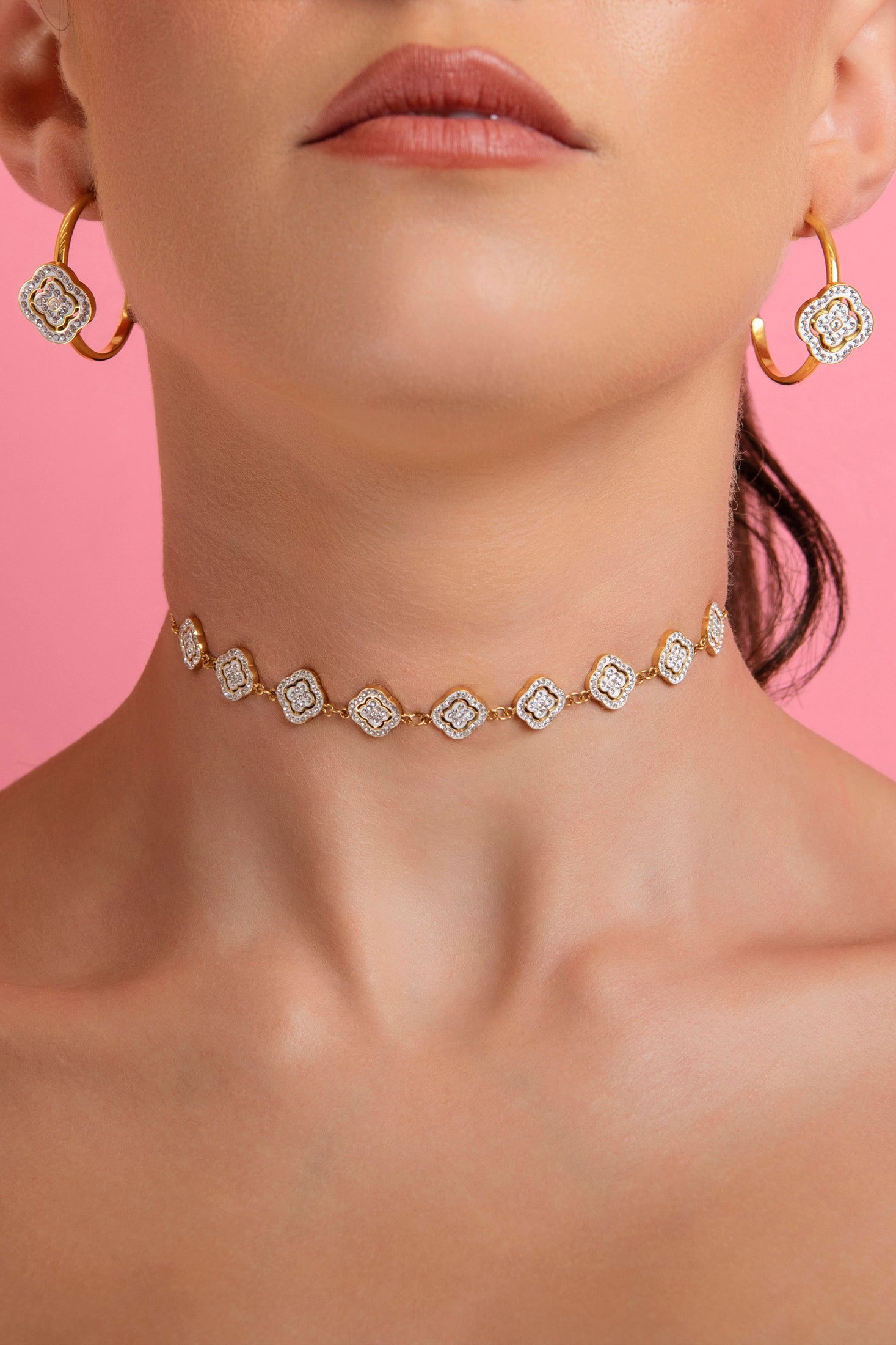 Rossi&#39;s Crystal Statement Choker