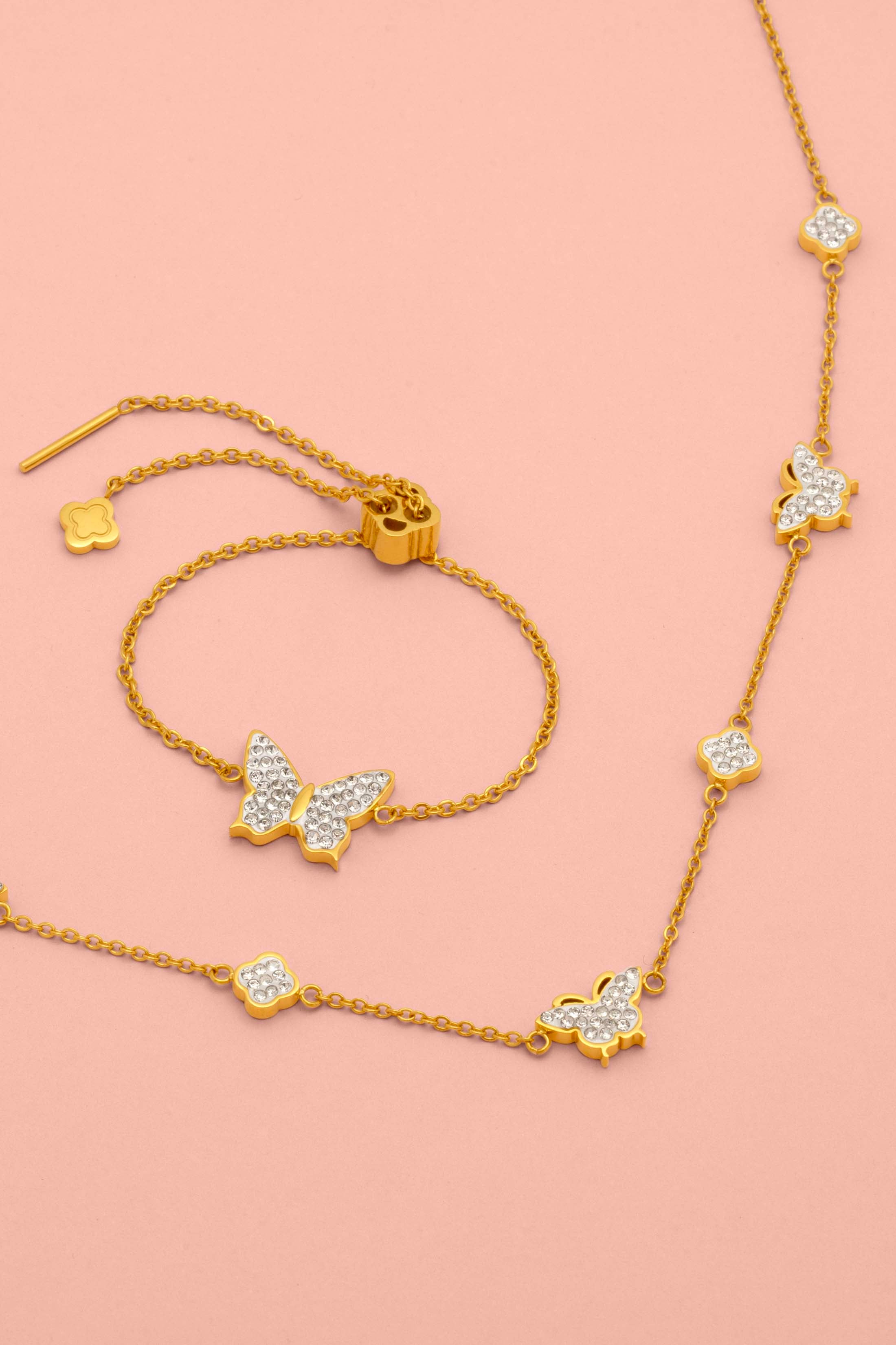 Farfett tal-Fejġel Necklace &amp; Bracelet Gift Set