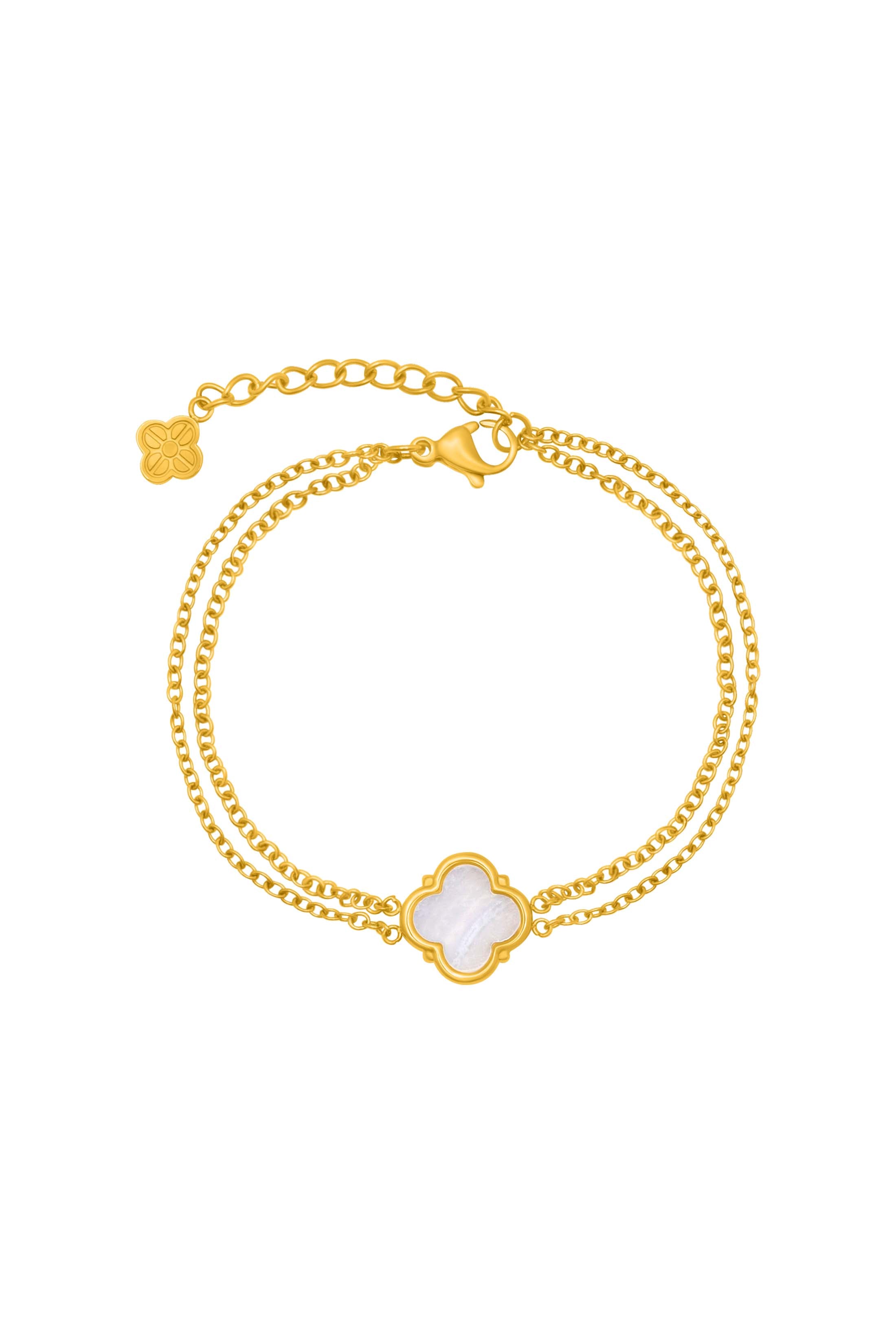 Lace Agate Stone Bracelet