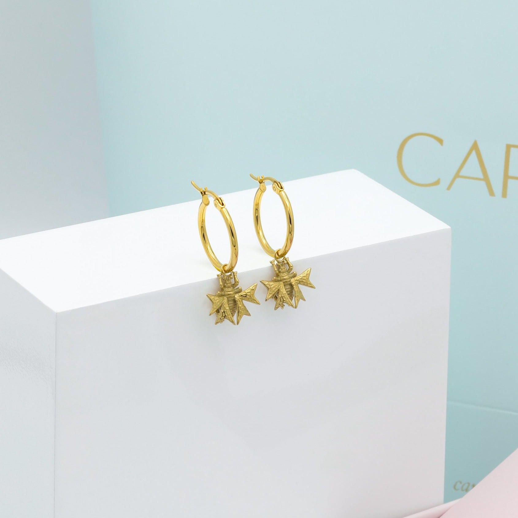 Reġina Pendants &amp; Hoop Earring Gift Set