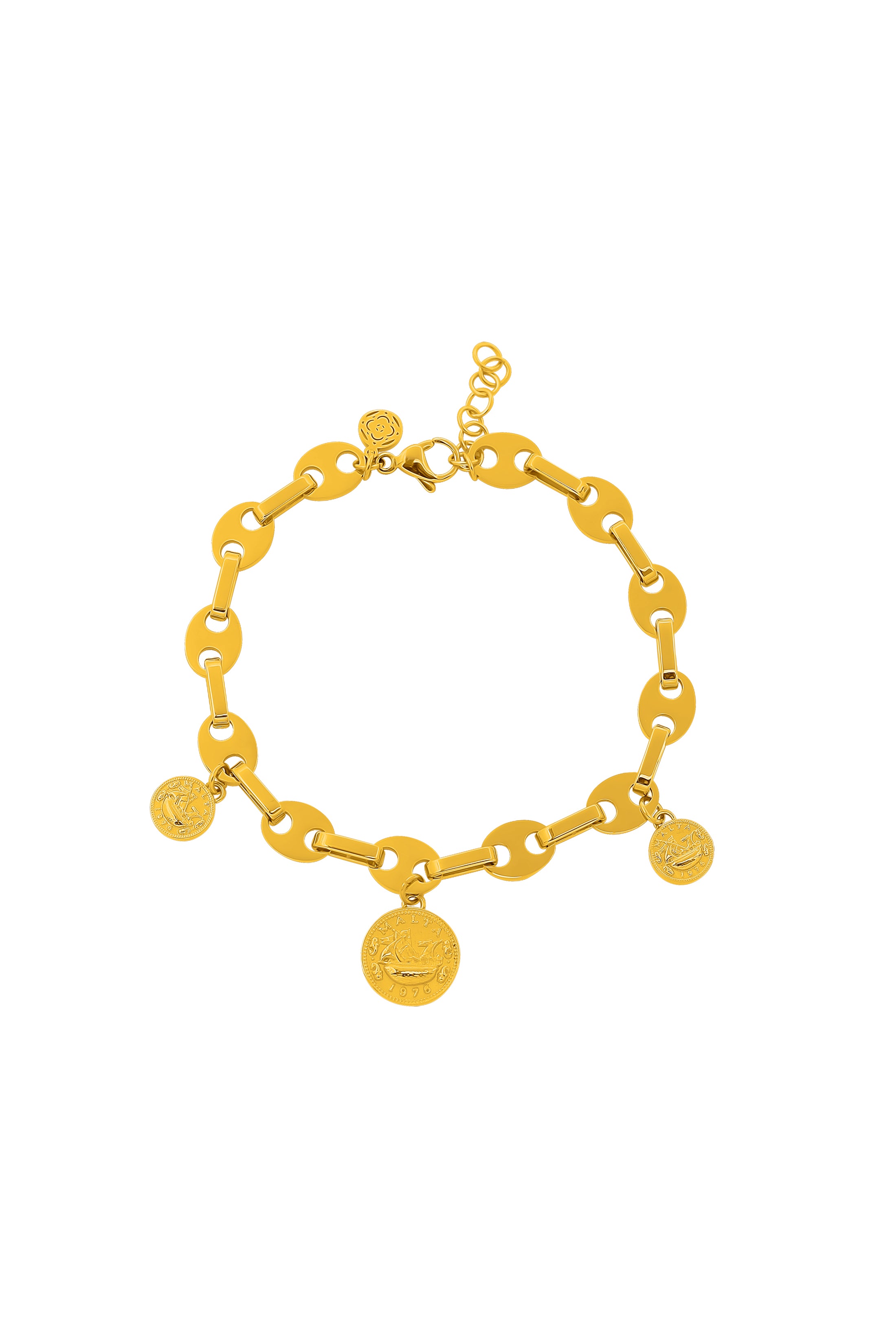 Statement Xini Coin Anklet