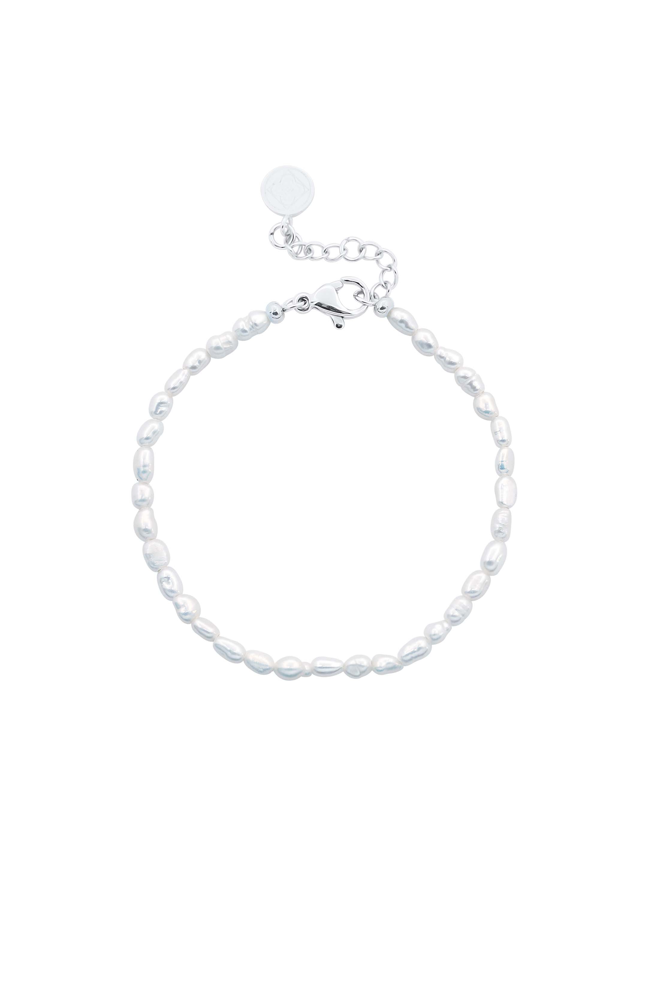 Freshwater Pearl Silver Bracelet