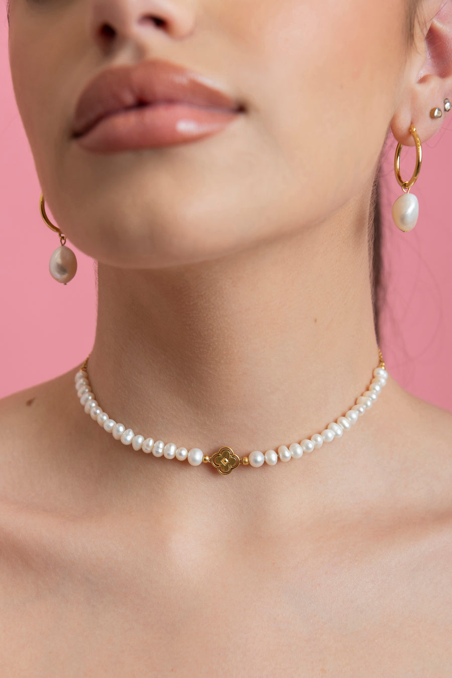 Maisie’s Freshwater Pearl Choker & Dara's Freshwater Pearl Bracelet Gift Set