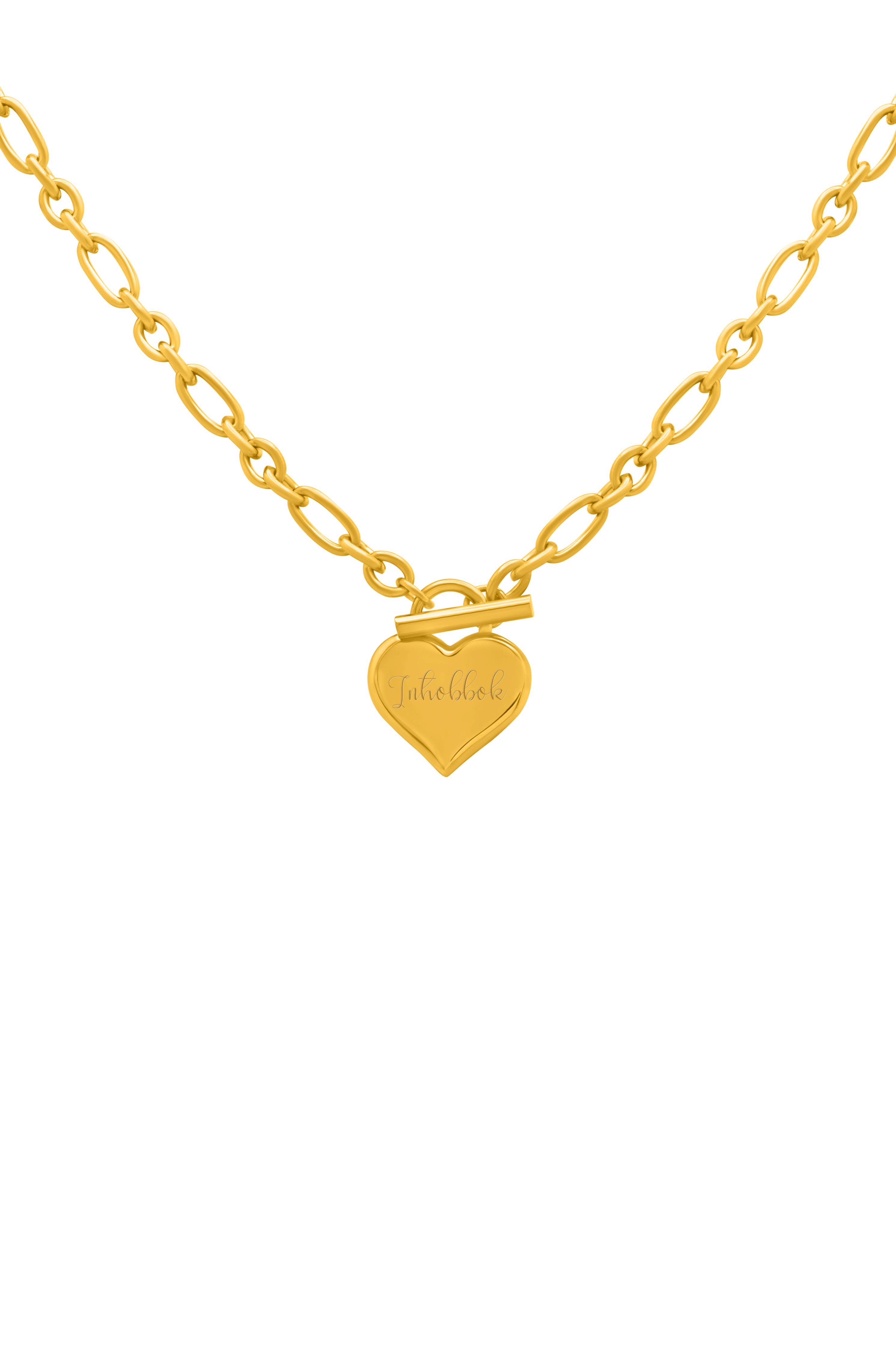 Engravable Heart of Gold Necklace
