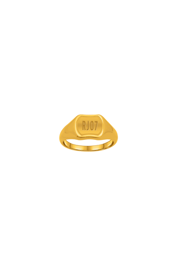 Jacob's Gold Engravable Ring