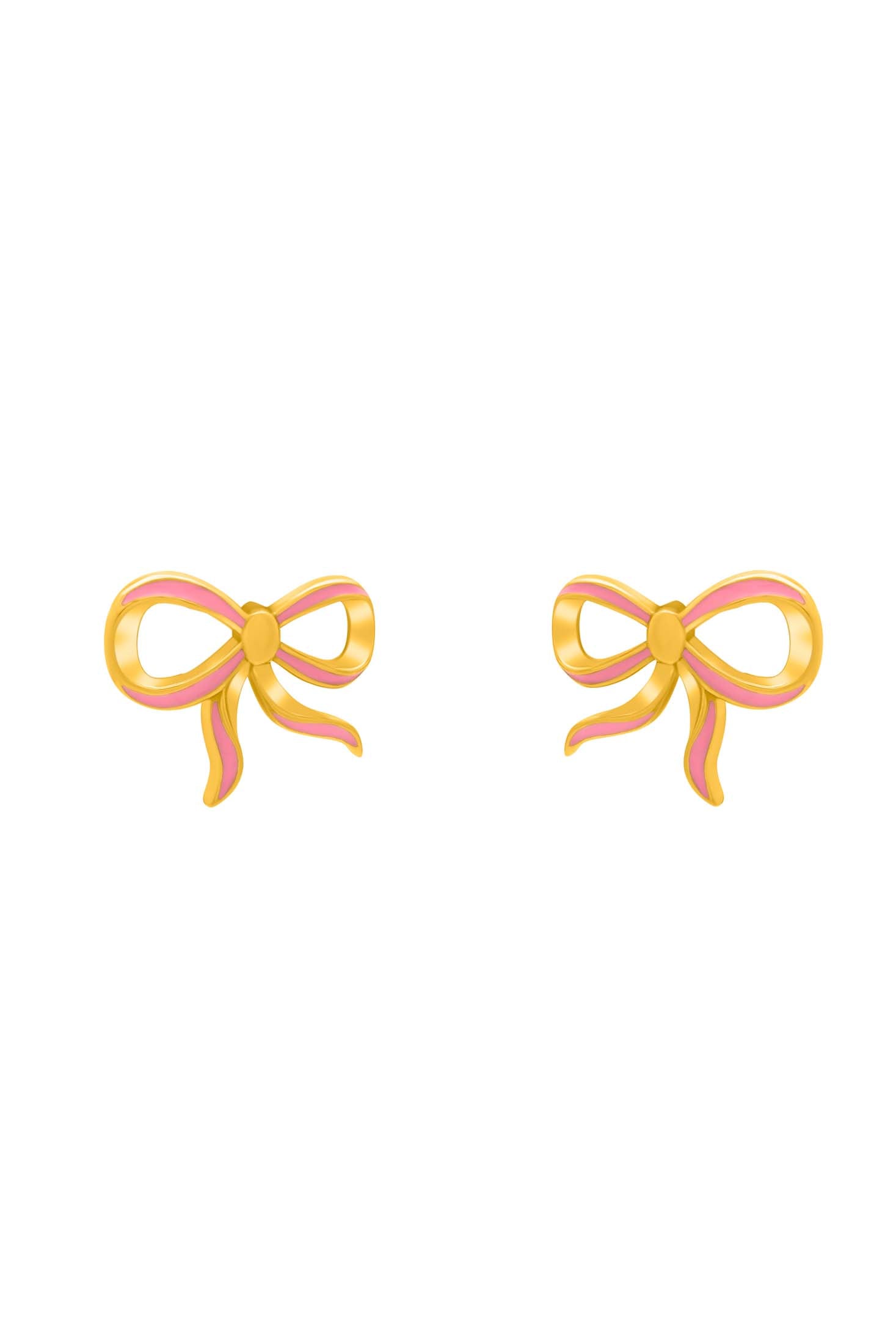 Kuraġġ Bow Stud Earring Set