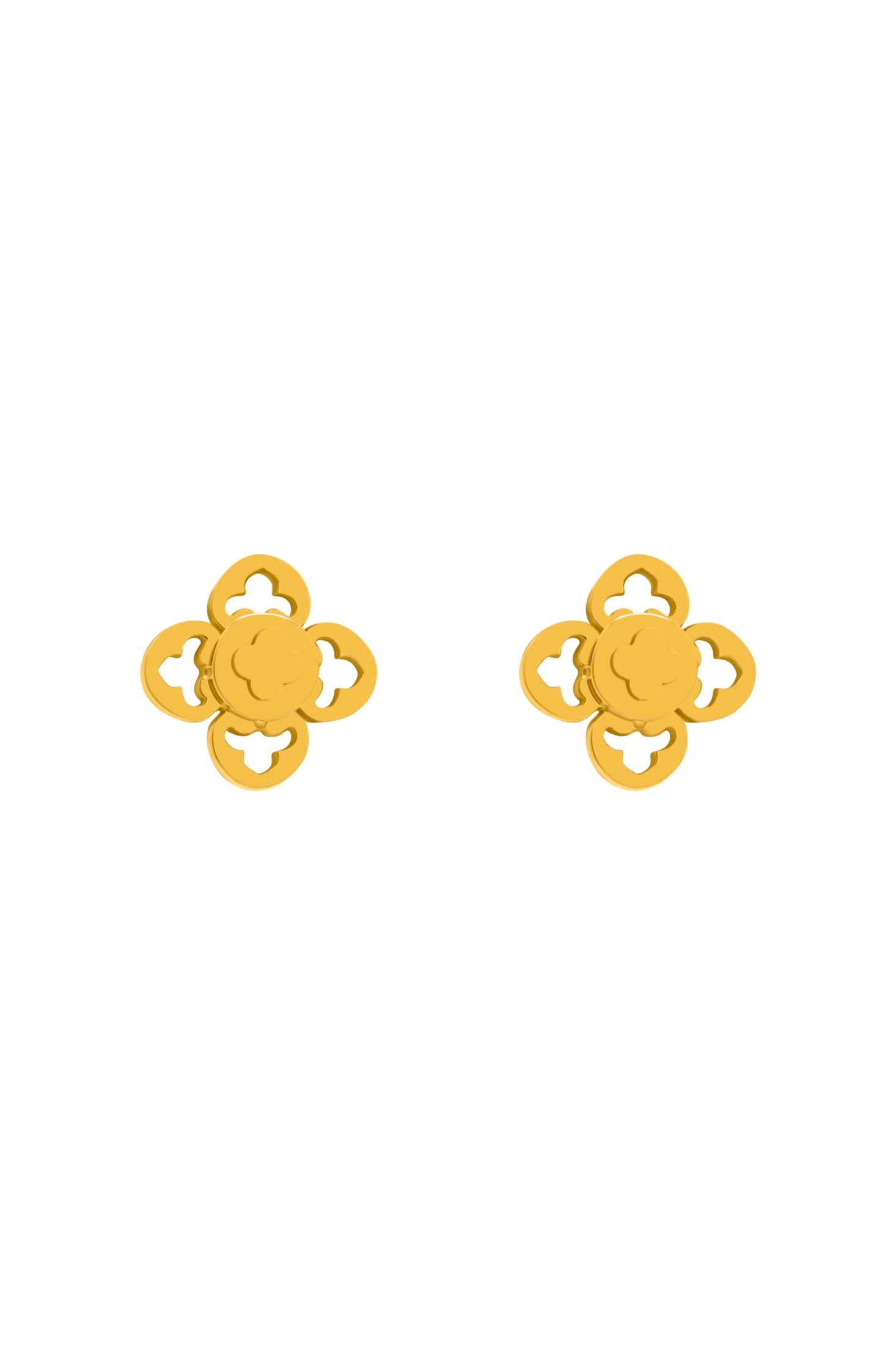 Maltese Tile Petite Stud Earring Set