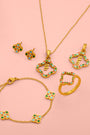 Aurora Pendant, Bracelet, Ring & Studs Earring Gift Set