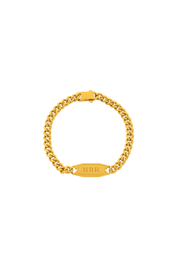 Nick's Gold Engravable Bracelet
