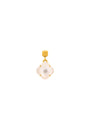 "Intuition" Mother of Pearl Stone Toggle Charm Pendant
