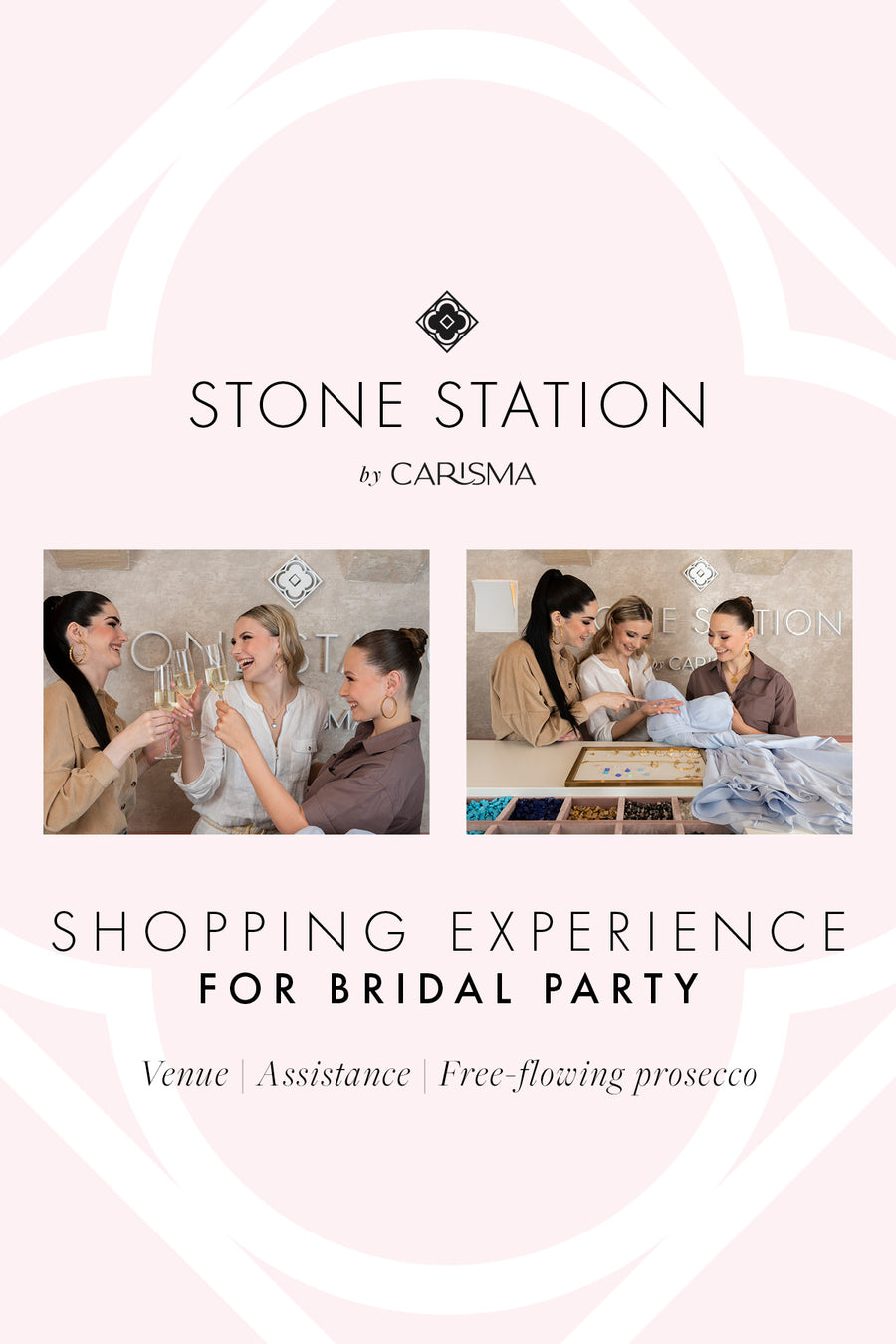 Bridal Party Stone Station Experience