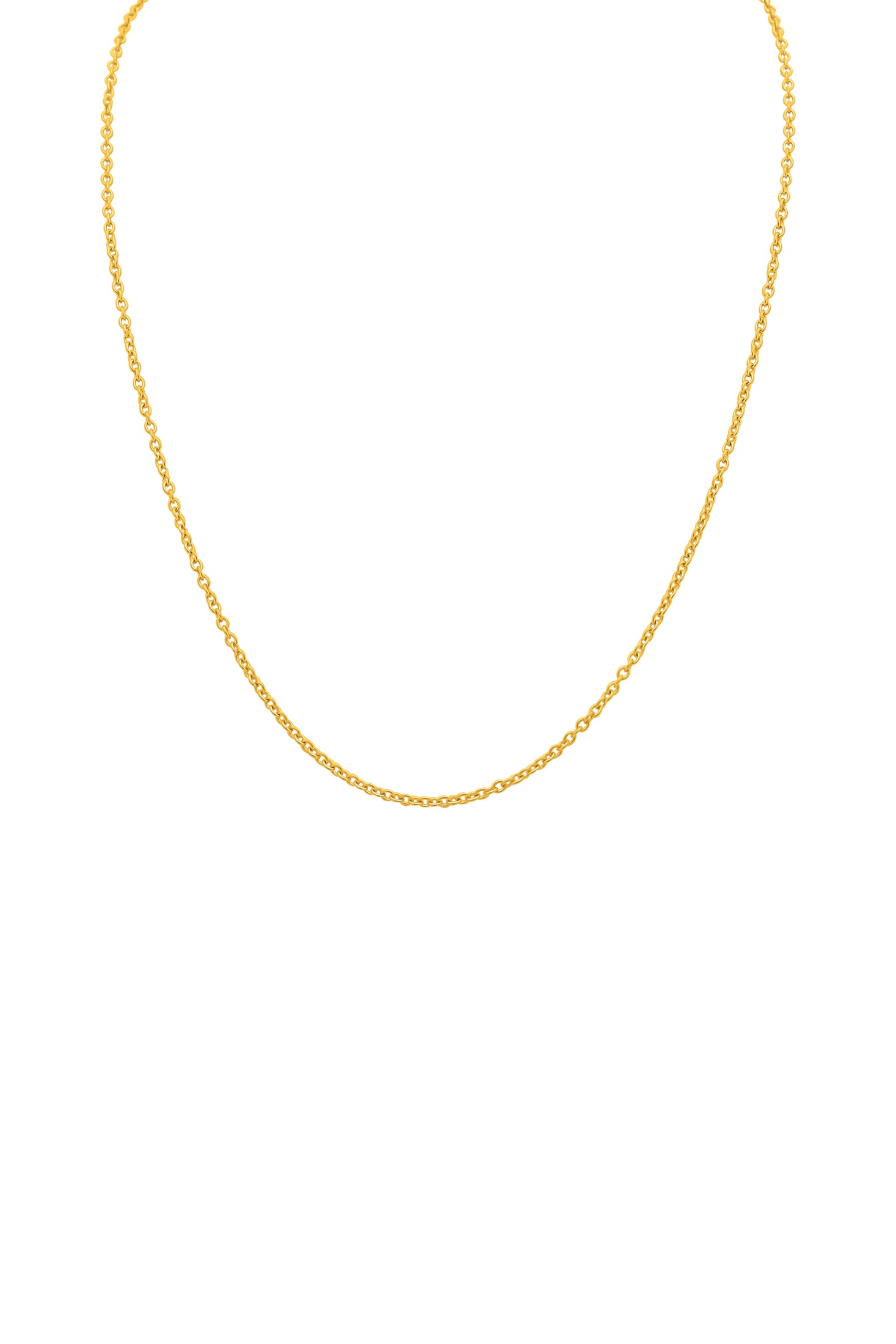 Chain Necklace with Adjustable Toggle