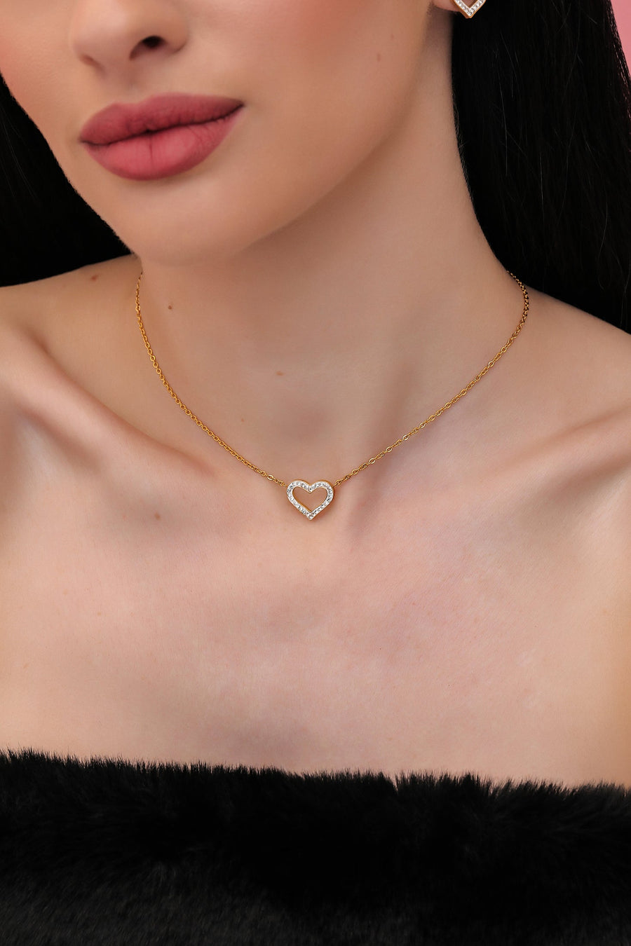Infinite Love Pavé Necklace, Bracelet & Petite Studs Gift Set
