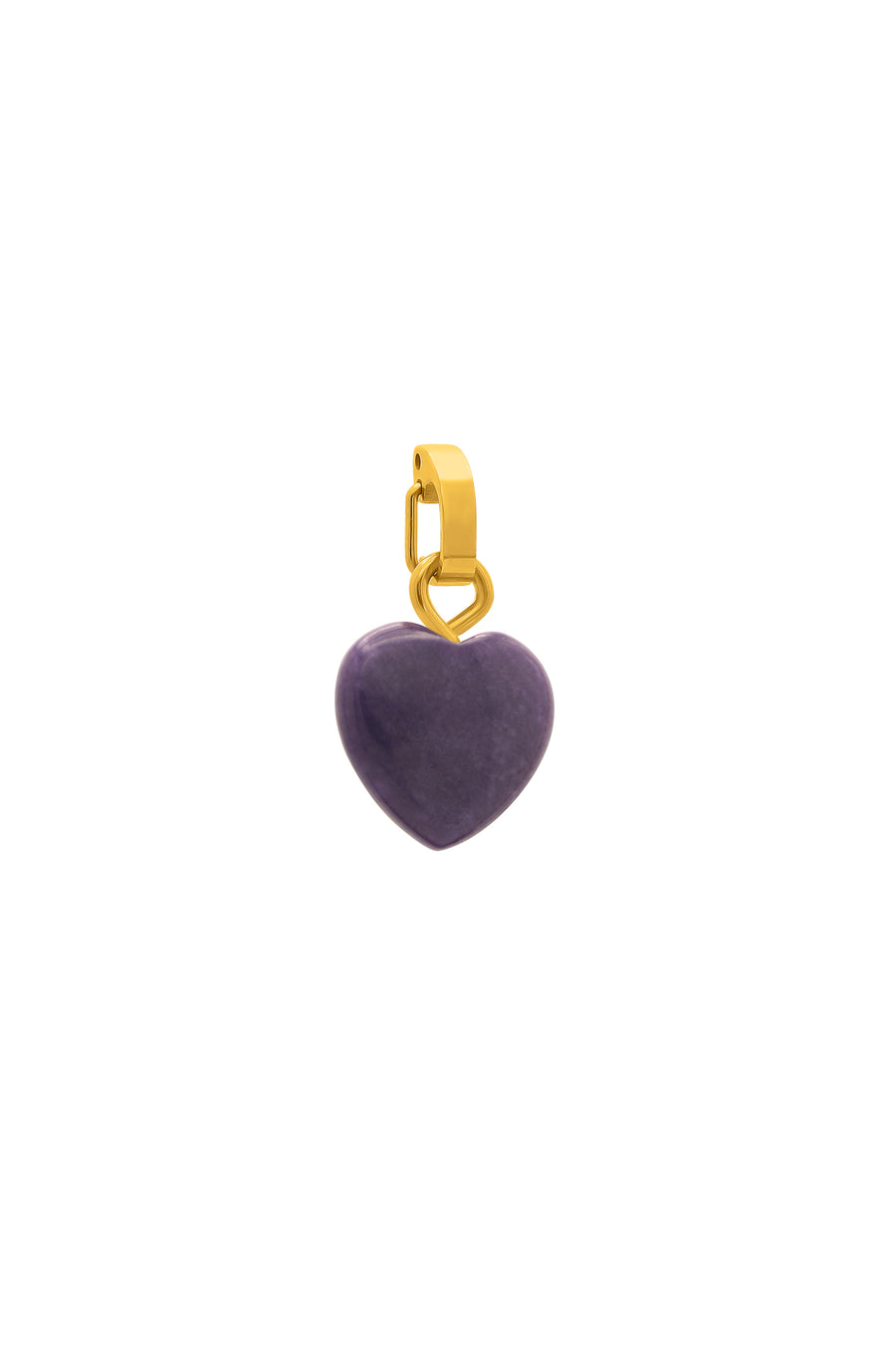 February Heart Birthstone Pendant
