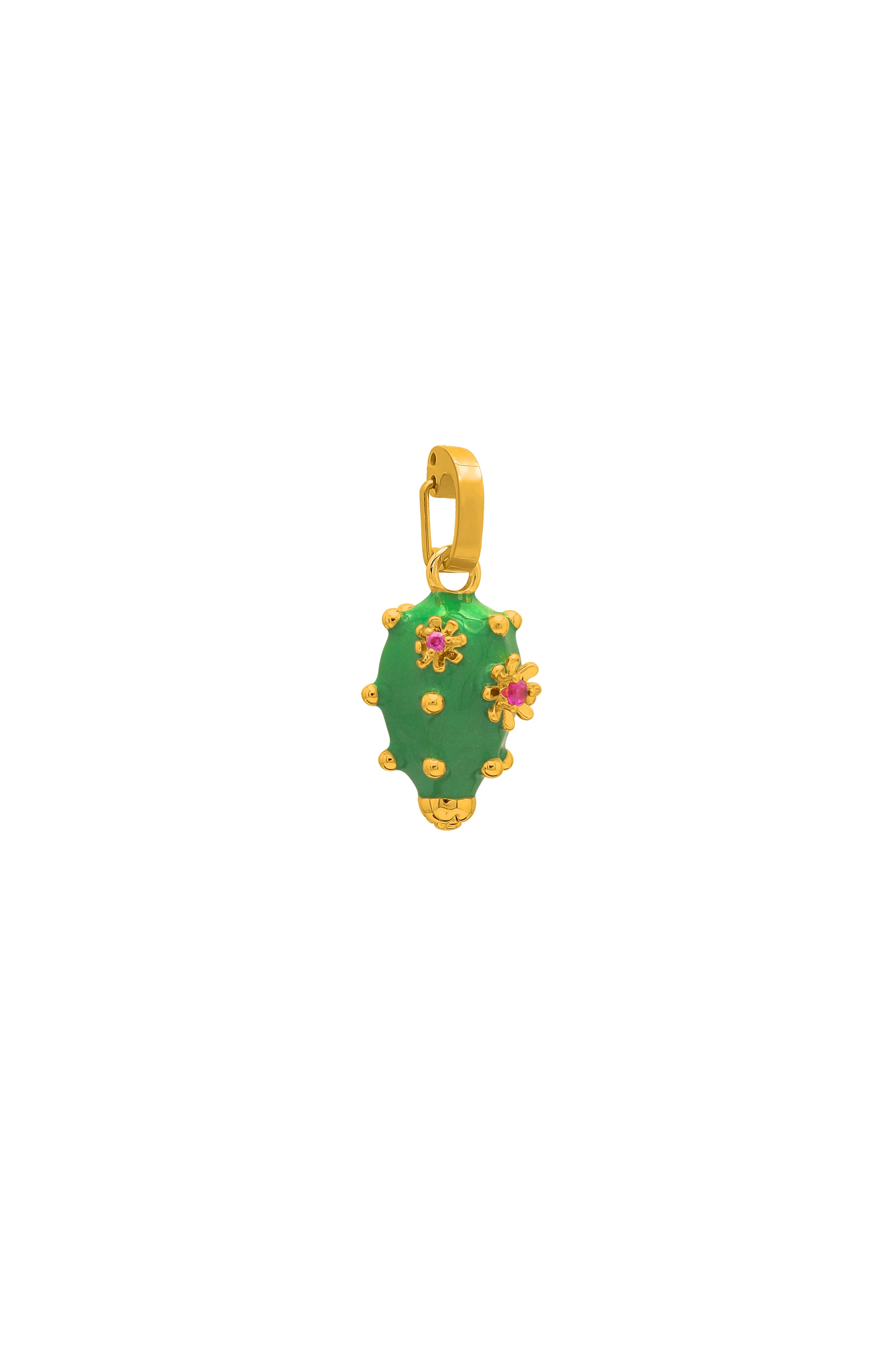 Kelsey&#39;s Green Prickly Pear Pendant
