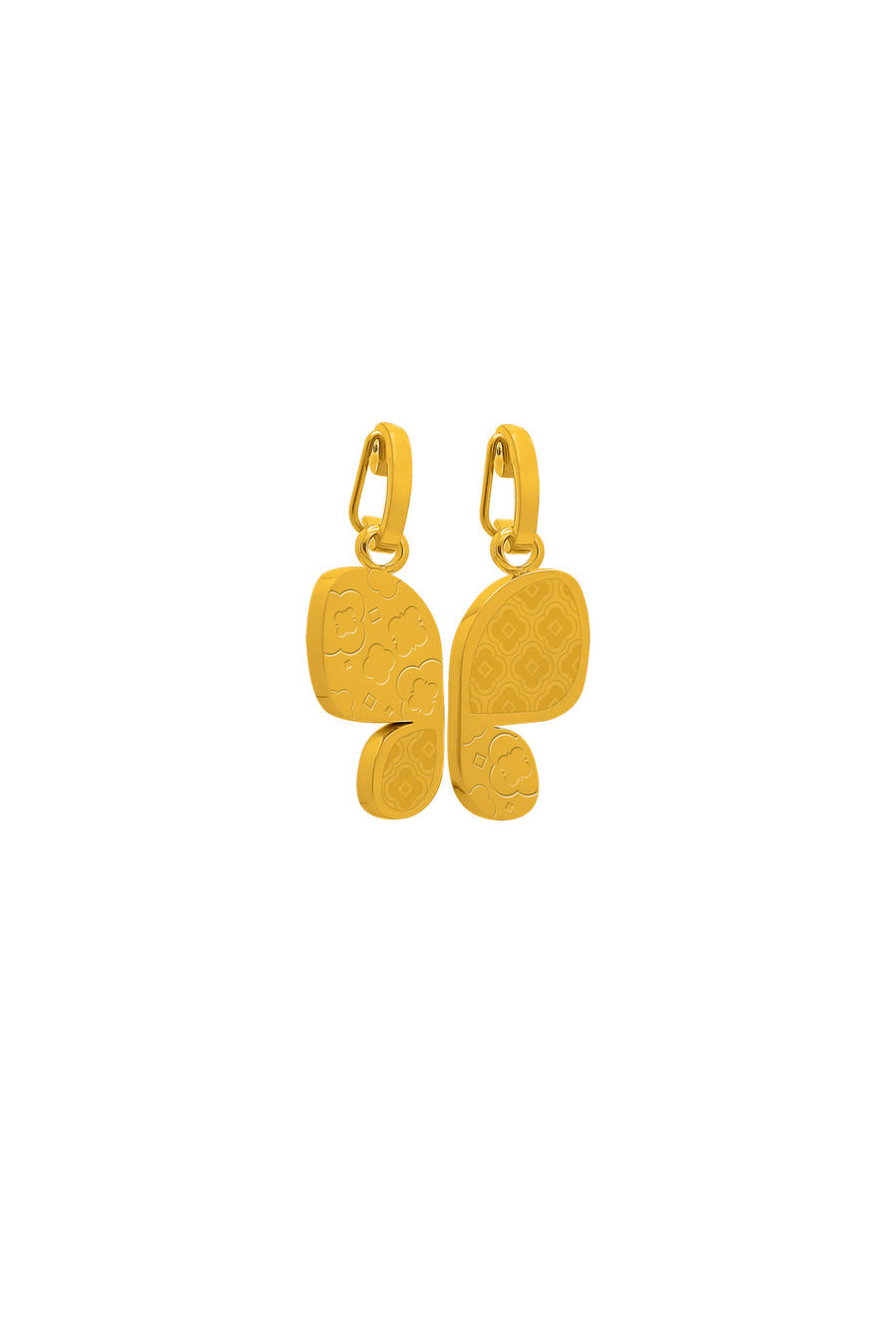 L-Aqwa Ħabiba Butterfly Wings Pendants & Carisma Logo Birthstone Pendant Gift Set