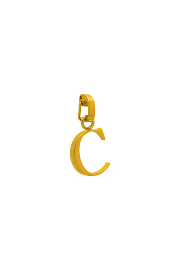"C" Carisma Letter Pendant