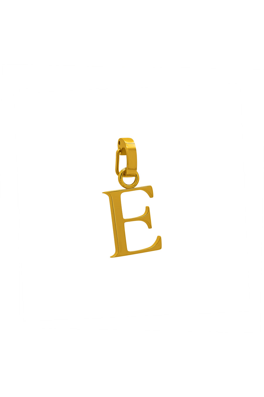 "E" Carisma Letter Pendant