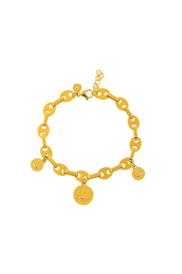 Statement Xini Coin Anklet