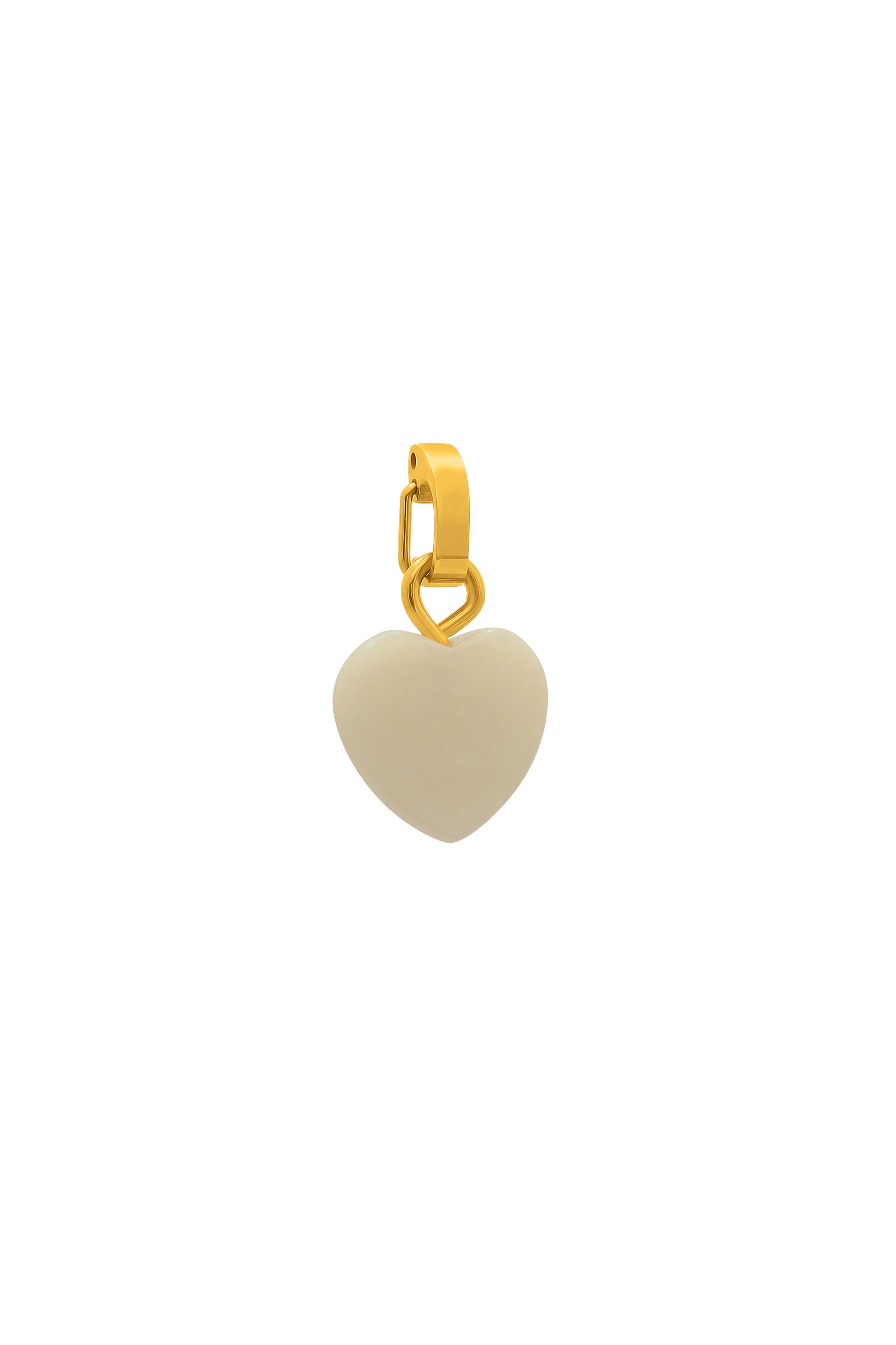 October Heart Birthstone Pendant