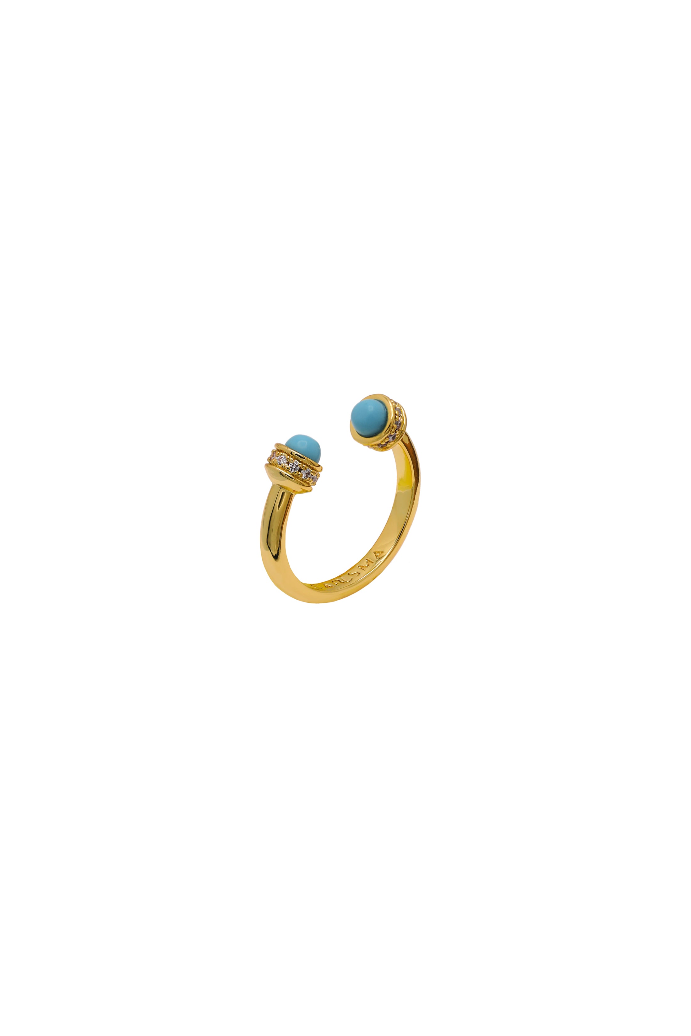 Turquoise Sphere Ring